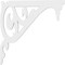 Ekena Millwork Carrillo Architectural Grade PVC Bracket, 5/8"W X 20"D X 20"H BKTP01X20X20CI - alternate 4